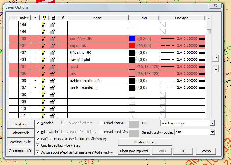 Možnosti vrstev (Layer options) [L] Předchozí verze 22 podle mého názoru překonává ty starší dvěma novinkami, které vše ostatní výrazně převyšují, protože je budeme velmi často používat.