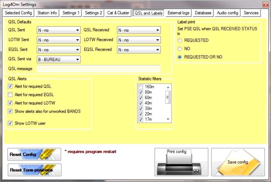 Z rozbalovacího menu vyberte příslušný transceiver, nastavte parametry pro toto zařízení a klepněte na tlačítko OK.