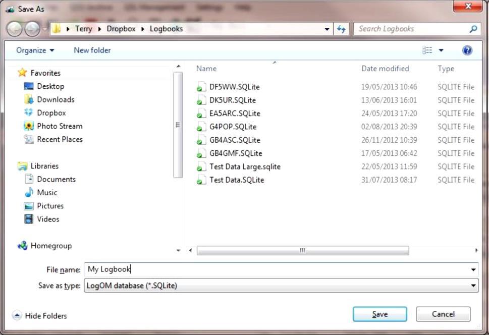 vyberte možnost "New Database" Vyberte místo pro uložení databáze a název pro databázi. 3. klikněte na "Uložit". 4.