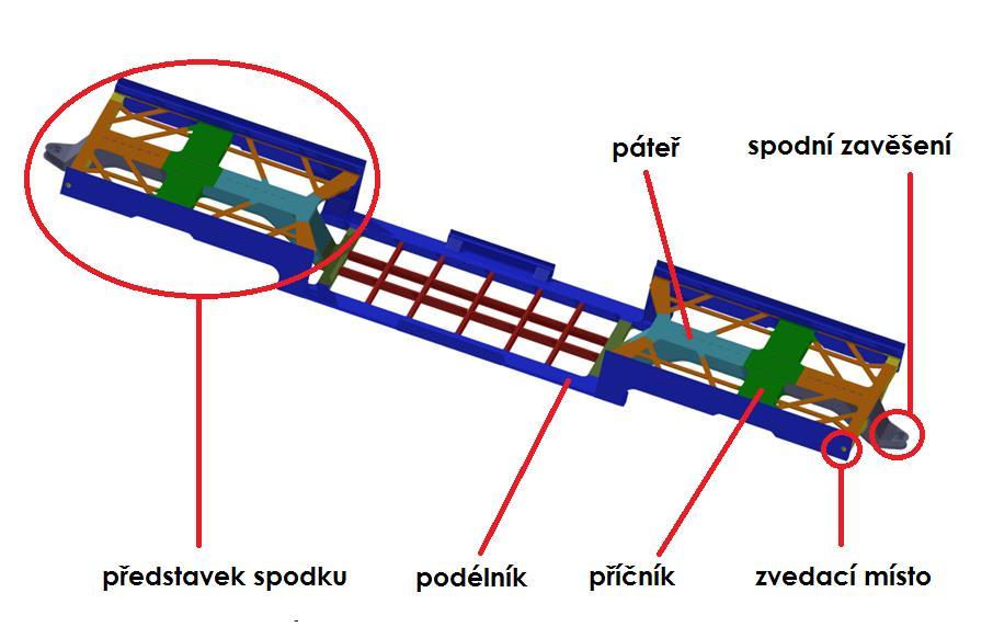 Spodek Obrázek 24 - spodek Spodek je sloţen ze spodní nástupní části a vyvýšeného