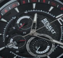 Pánské chronografické hodinky stříbrné Hodinky poháněné japonským chronografickým