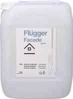 Facade primer Flügger facade primer je univerzální základní penetrační nátěr na fasády. Pojí a zpevňuje povrch před nátěrem fasádní barvou.
