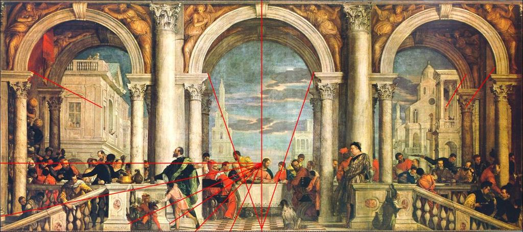 Paolo Caliari Paolo Veronese Paolo Caliari - Paolo Veronese: Představení P. Marie v chrámu, tabulový obraz; Benátky, Královská galerie.