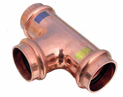TOPENÍ Lisovací měděné tvarovky BQ PRESS série GAS-WATER TOPENÍ Použití tvarovek BQ PRESS GAS-WATER Měděné lisovací tvarovky BQ PRESS GAS-WATER umožňují dvojí použití a to jak pro vodu tak i plyn.