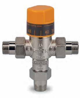 R 00330 Maximální teplota 110 C Termostatický solární směšovač MINIECO rohový R 00330 DN 20 3/4 1 3 335,00 Termostatický