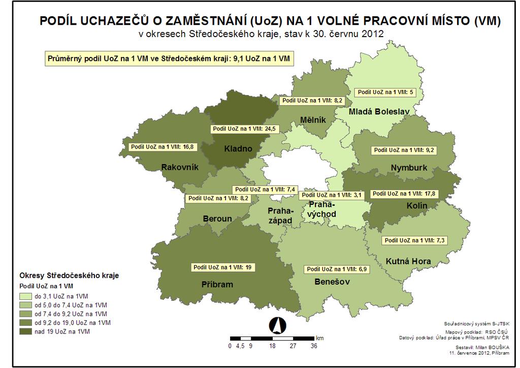 Měsíční zpráva o situaci a trhu práce Úřad