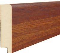 PODLAHOVÉ LIŠTY PODLAHOVÉ LIŠTY Podlahové lišty jsou vyráběny z MDF desky se standardní