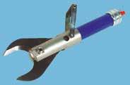 Hydraulické nůžky na stříhání pásoviny Al/Cu Pásy max.