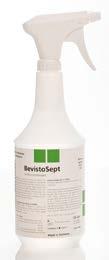 Bevisto W1 je koncentrát, který se připravuje ve formě roztoku ve výši 5% (50 ml s 950 ml vody) nebo 10% (100ml s 900 ml vody).