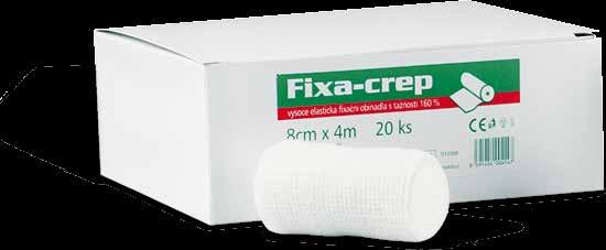Fixa-crep fixační obinadlo 10 cm x 4 m, á 20 ks 138 Kč Fixa-crep je