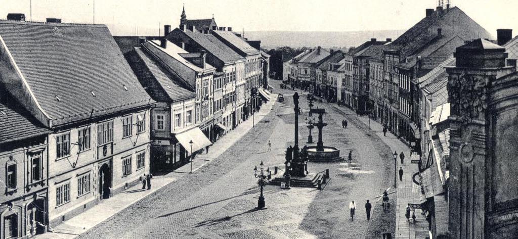 Sokolov v proměnách času - Staré náměstí Představujeme Vám rubriku Sokolov v proměnách času.