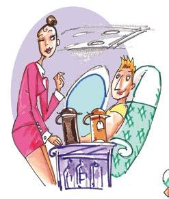 ON BOARD THE PLANE What would you like