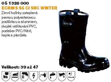 495 Kč bez DPH / 19 EUR LAUTARET II -vysoká speciální zimní obuv s termoplastickou