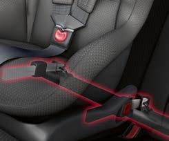 Toyota Safety Sense Bezpečnost ISOFIX Bezpečná konstrukce Systémy Toyota Safety Sense Bezpečnost vozu je zvýšena díky Dvě zadní sedadla jsou vybavena AYGO Selection má velmi odolnou jsou dostupné s