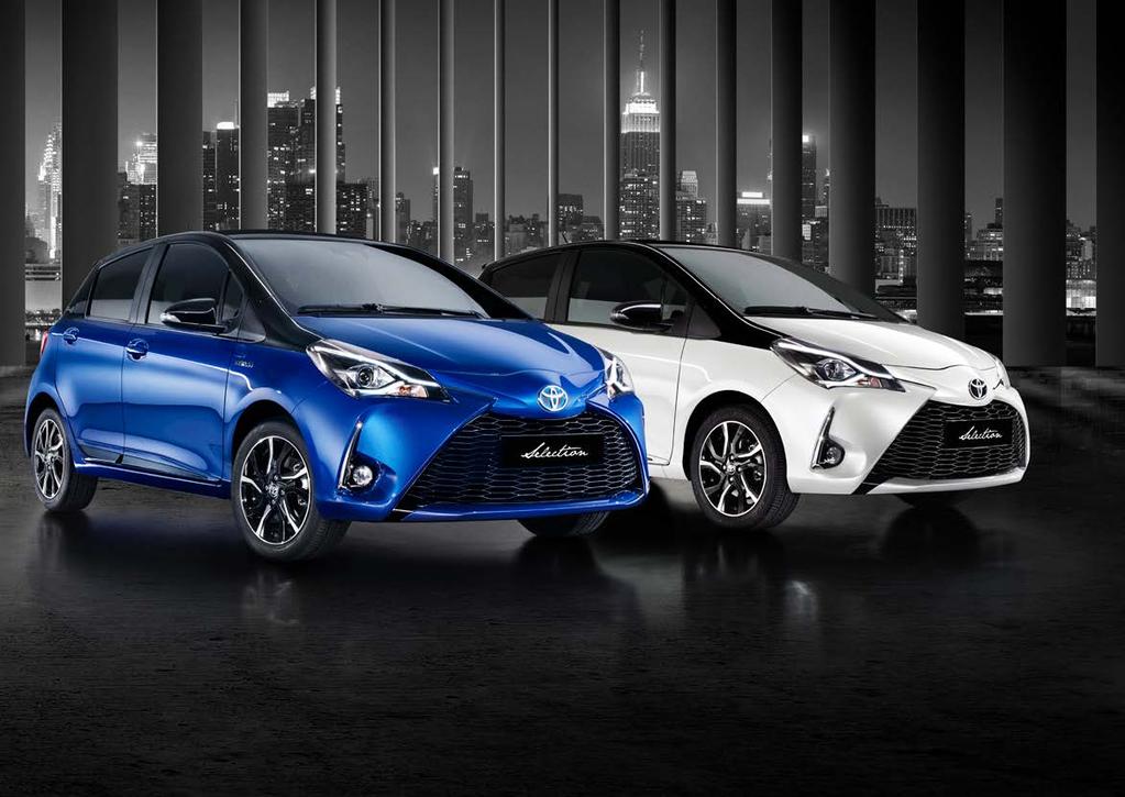 ČTYŘI BARVY MĚSTA Yaris Selection je automobil stvořený pro městskou jízdu.