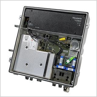 DAN200 Remote PHY DAN 200 je připojené jako vzdálený modulátor k centrální CMTS. Nyní kompatibilní s Casa CCAP CMTS (C100G, CSC8x10G).