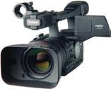 videokamera, 3 CCD s rozlišením 1,67 Mpx, 20x optický zoom, optický stabilizátor,