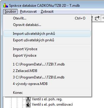 Jednoduchá pomůcka pro export/import uživatelský databází. Možnost měnit pořadí zadávaných položek u maker.
