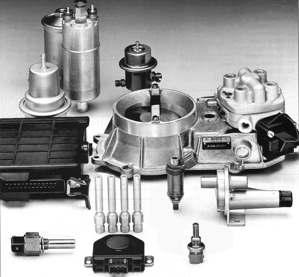 Při fázi zahřívání motoru dochází k obohacení směsi prostřednictvím Elektrohydraulického nastavovače tlaku, který mění velikost systémového tlaku ve spodních komorách diferenčních ventilů.