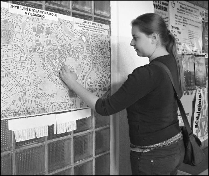 Obr. 1: Mapy byly umístěny na místech dostupných cílovou skupinou Metoda online mapování Metoda online mapování spočívá v zanášení bodů do digitální mapy v prostředí internetu.