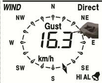 Rychlost větru Nastavení a obsluha programu EasyWeather Po spuštění programu EasyWeather.