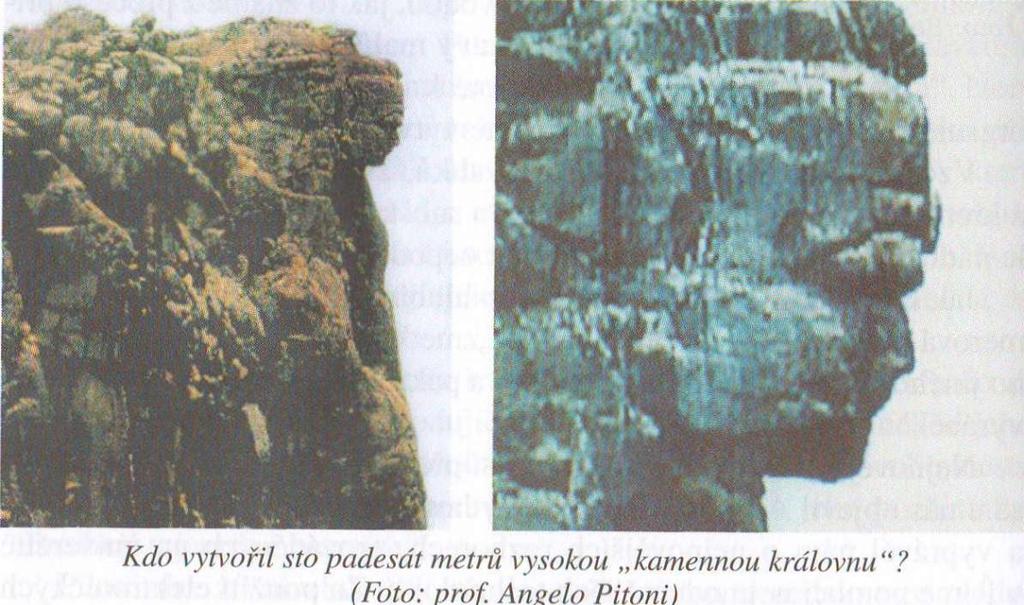 mikroskopů, skenerů a spektrální mikroanalýzy mineralogové zjistili, že zkoumané figurky Nomoli a nebeské kameny" obsahují stopy iridial V jednom ze vzorků dosahovala jeho koncentrace 13,85 procenta!