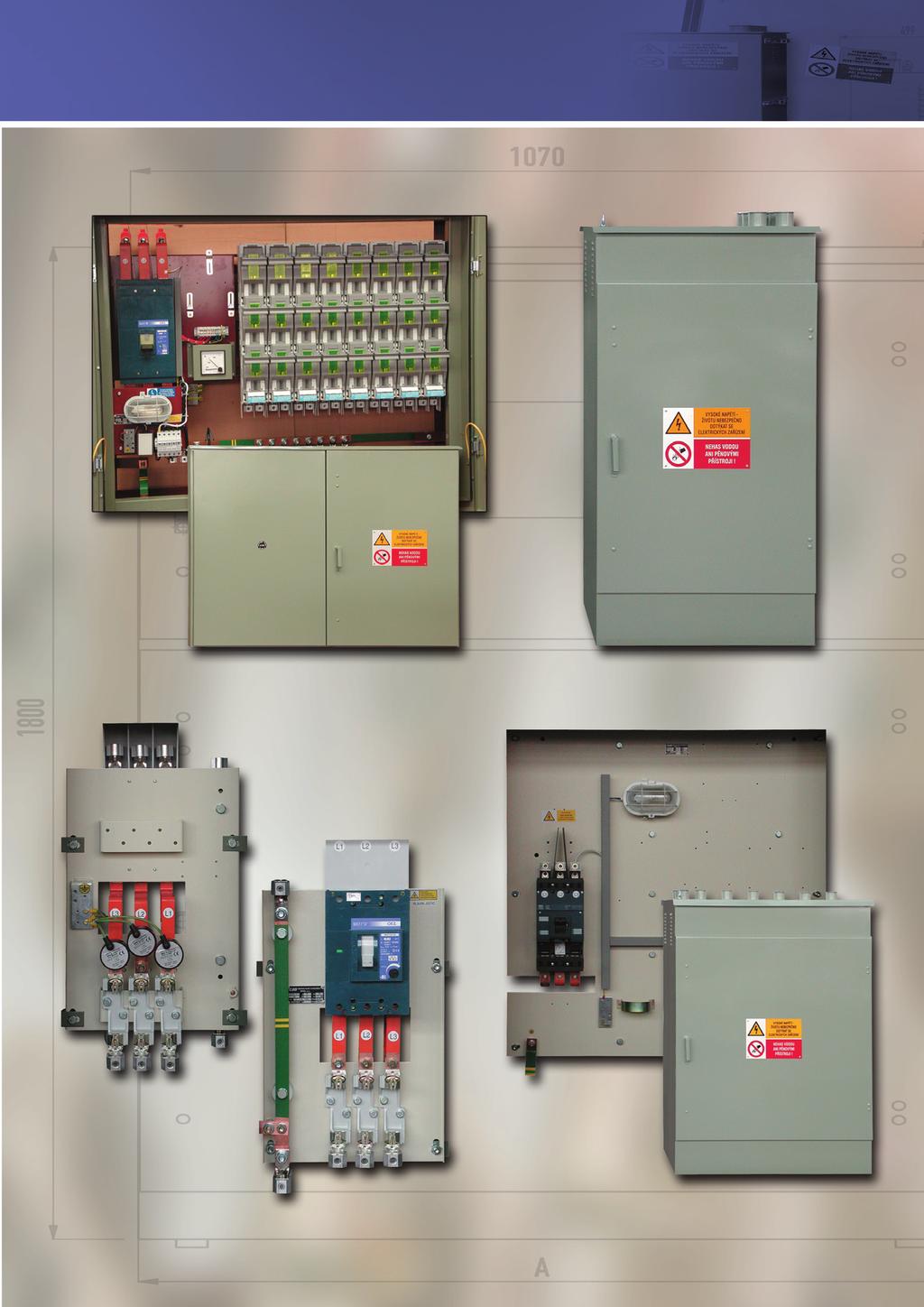 ROZVÁDĚČ RST 0663/4835 VE SKŘÍNI SVS ZT10 SKŘÍŇ SVS KZK PANEL