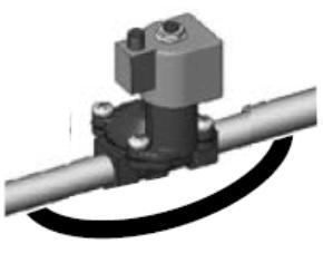 PUV-basic, PUV-8, PUV-16 UV dezinfekce vody instalační a uživatelský manuál Str. 11 1 2 3 Ventil na vzorky: Umožňuje odběr surové vody.