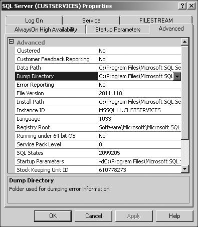 94 Část I Základy Microsoft SQL Serveru 2012 V seznamech Error Reporting a Customer Feedback Reporting je možné povolit nebo zakázat vytváření příslušných sestav.