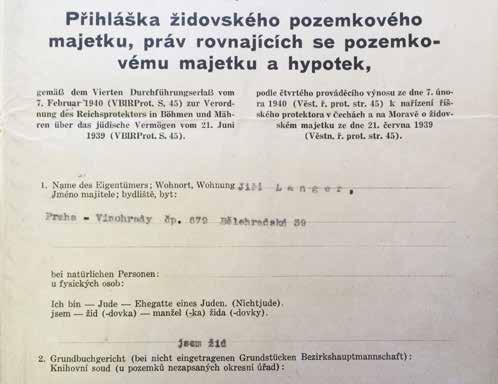 S postupujícími protižidovskými zákony Josef jménem nepřítomných bratří přihlásil i jejich podíly na rodinném majetku jako židovské. Veškerý takový majetek byl později konfiskován.