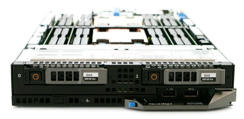 PowerEdge FC630 FC630 - serverový blok s výškou 1U a poloviční šířkou.