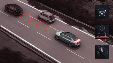 Pokročilé bezpečnostní a asistenční systémy Díky asistenčním systémům nabízí Renault Talisman ještě