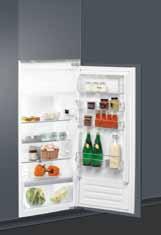 DESKU ARZ 005/A+ Vestavná jednodvéřová monoklimatická chladnička pod pracovní desku 82 cm roční spotřeba energie: 120 kwh využitelný objem chlad.