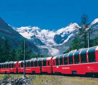 Bernina express a SvaTÝ MOŘiC 4denní zájezd s denním přejezdem Švýcarsko 1. den: Odjezd ráno. Průjezd Německem a Rakouskem do Švýcarska. Příjezd do Davosu (1560 m 
