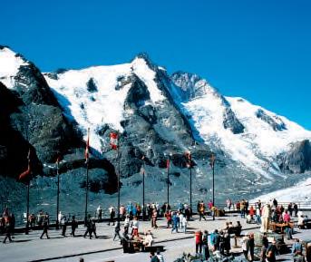 GrOSSGlOCkner 6denní zájezd s turistikou a denními přejezdy rakousko 1. den: Odjezd ráno. Průjezd Rakouskem, prohlídka malebně položeného Zell am See.