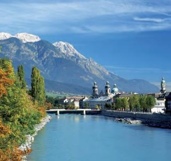 rakousko TyrOlSkO SrDCe alp 4denní zájezd s denními přejezdy Innsbruck Hotel Jägerhof 1. den: Odjezd ráno.
