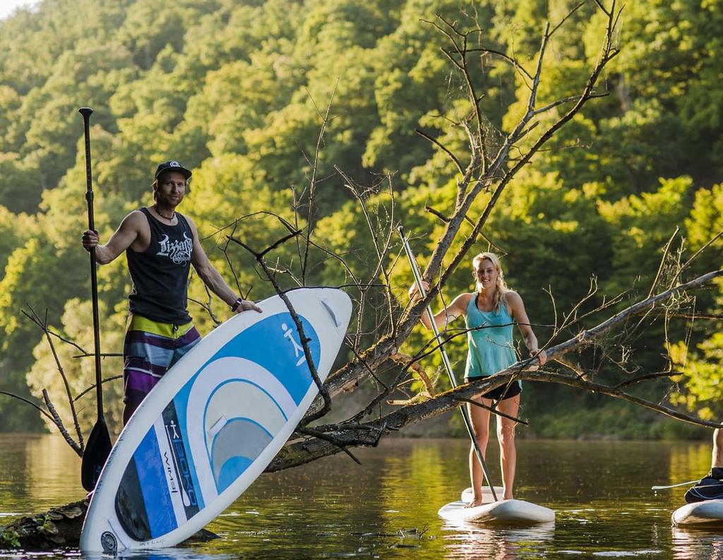 ADRENALIN 35 paddleboarding Postav se a pádluj Paddleboarding Paddleboarding je dynamicky se rozvíjející vodní