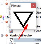 Rozbalení a sbalení jednotlivých úrovní je možné klikem zde Přenos jednotlivé návodky/kroku/ k jiné operaci je možný přesunem návodky/kroku/ (stále stlačené levé tl. myši, uchopení zde:.