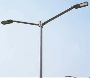 akumulátoru 30 LED High Power Solar Street Light (Double Head) 30x1W high