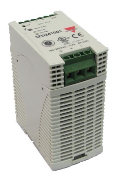 NAPÁJECÍ ZDROJ 100W Spínaný napájecí zdroj 24V, 100W, hlídací relé Spínaný napájecí zdroj s výstupem 24V, 100W určený pro montáž na DIN lištu.