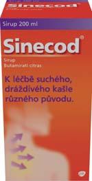 * U dětí do 2 let by měla být léčba kašle vždy konzultována s lékařem. Lék k vnitřnímu užití.