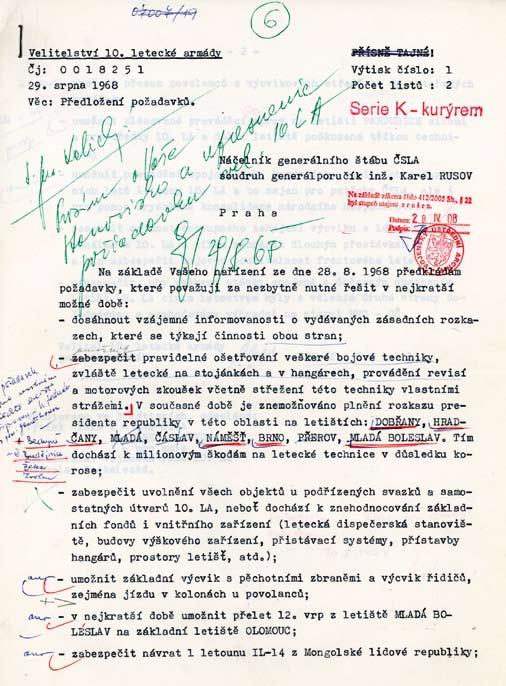 144 Vojenské řešení pražského jara radiostanic a skandalizaci kolaborantů. Nejznámějším je napadení sovětské manželky náčelníka politického oddělení Vyššího leteckého učiliště v Košicích plk.