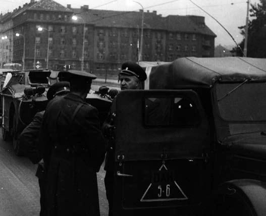 22 Vojenské řešení pražského jara Příjezd arm. gen. Pavlovského na GŠ ČSLA ráno 21. 8.