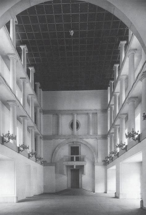 42 Plečnik s Column Hall is not true basilica; it only quotes is essential visual features.