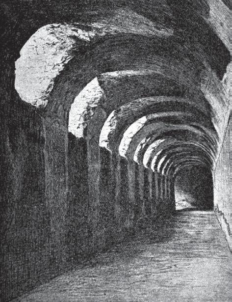23. Cryptoportico, Hadrian s Villa at Tivoli, 117 138 AD. Repro: CAGNAT, R. CHAPOT, V.: Manuel d archéologie Romaine. Vol. 1. Paris 1916, p. 313, fig. 165. 24. J.
