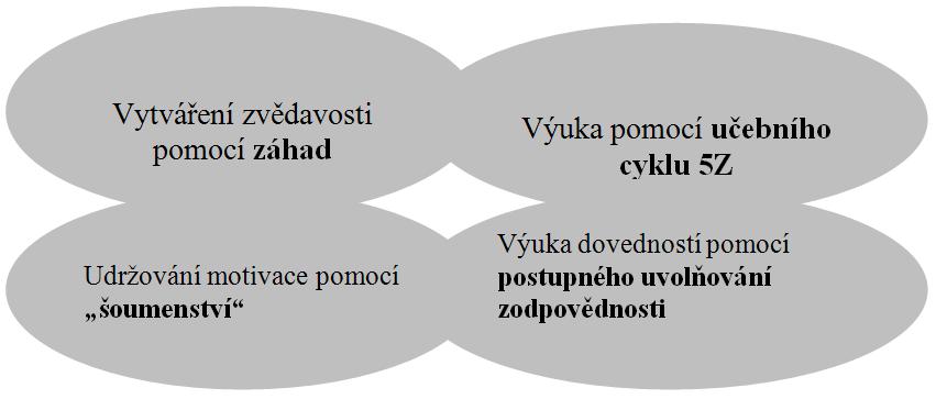 V rámci našeho příspěvku jsme se zaměřili na teoretická východiska projektu TEMI, jejich praktickou aplikaci a dosažené výsledky.