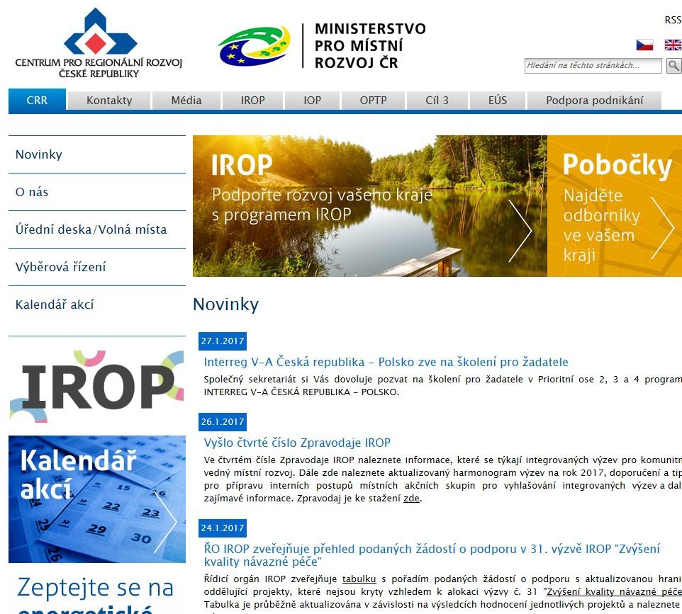 Centrum pro regionální rozvoj České republiky http://www.crr.