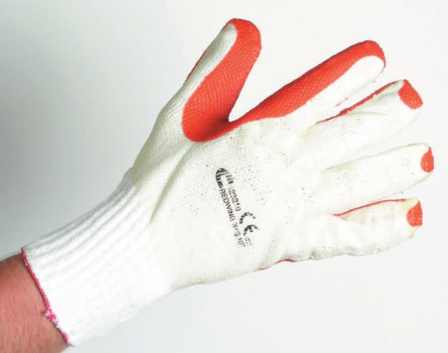 gloves with elastic wrist,