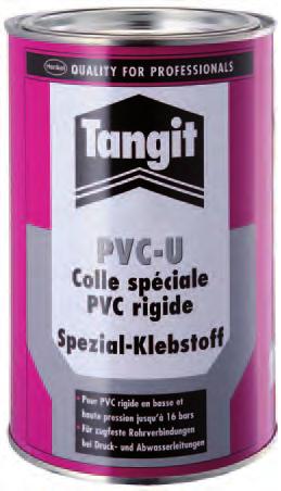 ) 46 Tangit PVC-U Lepidlo pro spojování tlakového i netlakového potrubí z PVC-U (tvrzeného PVC).