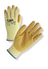Ochranné rukavice z černého PES bezešvého úpletu 13G, povrstvené černým PU na dlani a prstech. Ochranné rukavice z bílého PES bezešvého úpletu 13G, povrstvené šedým nitrilem na dlani a prstech.